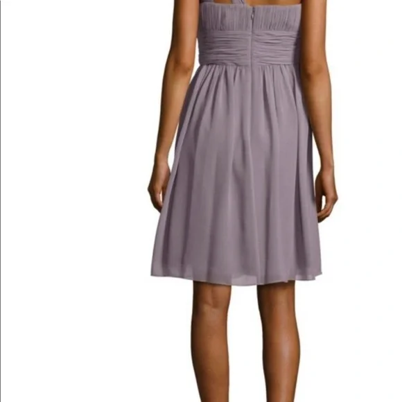 Donna Morgan Rhea One Shoulder Dress Orange size 8 - Picture 6 of 11